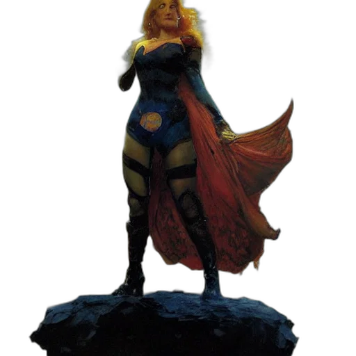 dress, staff, concept art, comic book art transparent PNG cut-out