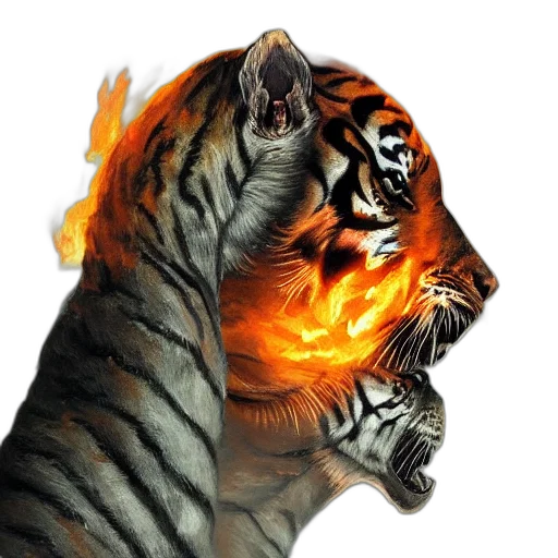 animal, creature, photorealistic, fantasy art transparent PNG cut-out