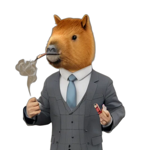 staff, animal, mask, jacket transparent PNG cut-out