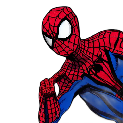 mask, comic book art, concept art, 3d render transparent PNG cut-out