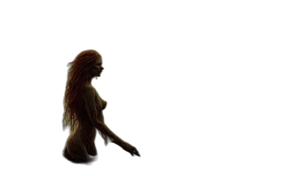 hair, creature, animal, staff transparent PNG cut-out
