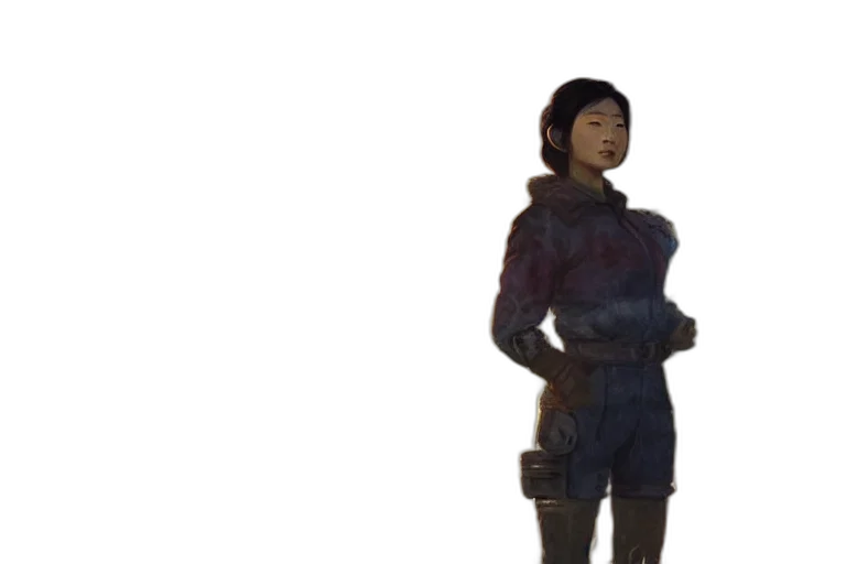 staff, jacket, sword, weapon transparent PNG cut-out