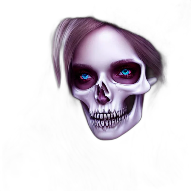 face, mask, jewelry, photorealistic transparent PNG cut-out