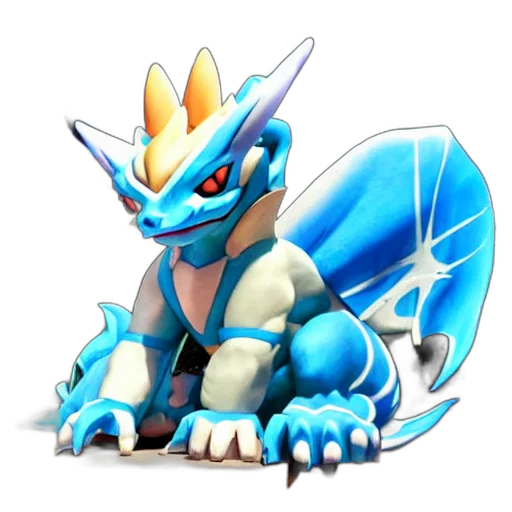 dragon, animal, creature, staff transparent PNG cut-out