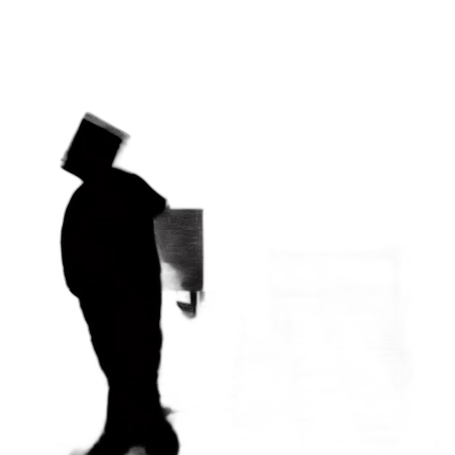 hat, staff, robot, face transparent PNG cut-out