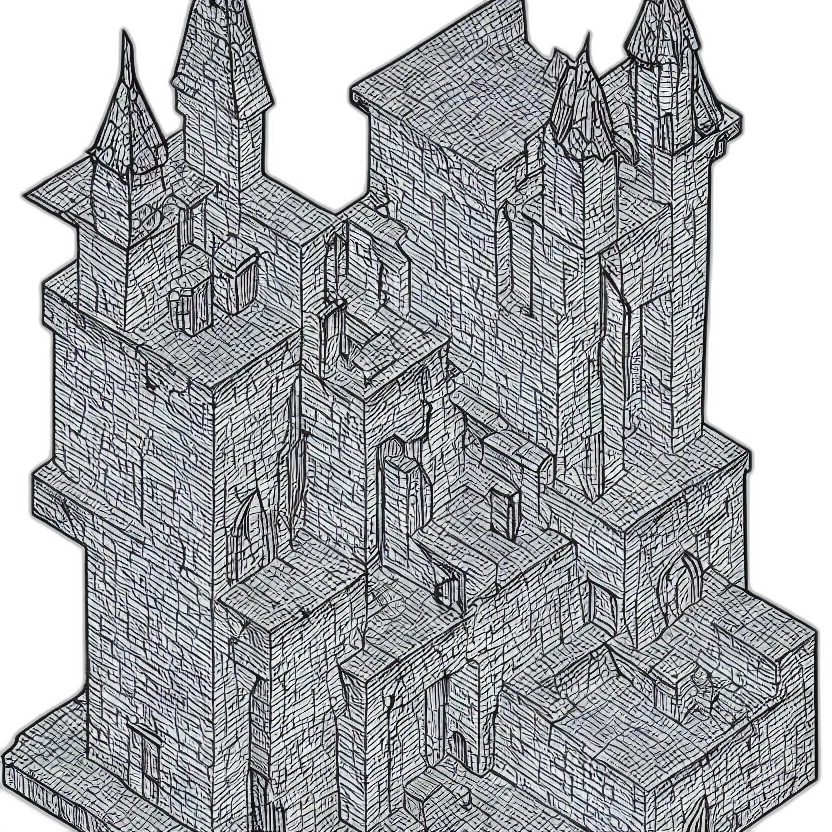 building, crown, furniture, concept art transparent PNG cut-out