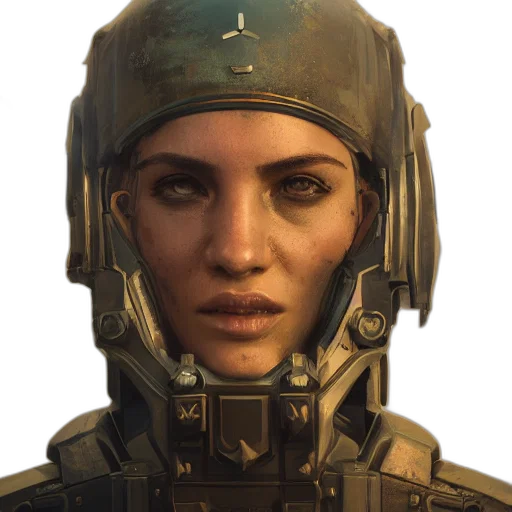 face, robot, mask, weapon transparent PNG cut-out