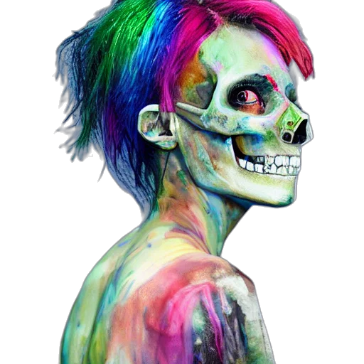 mask, face, creature, jewelry transparent PNG cut-out
