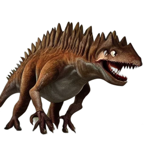 creature, animal, dragon, 3d render transparent PNG cut-out