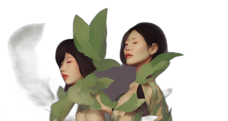 concept art, oil painting, photorealistic, 3d render transparent PNG cut-out