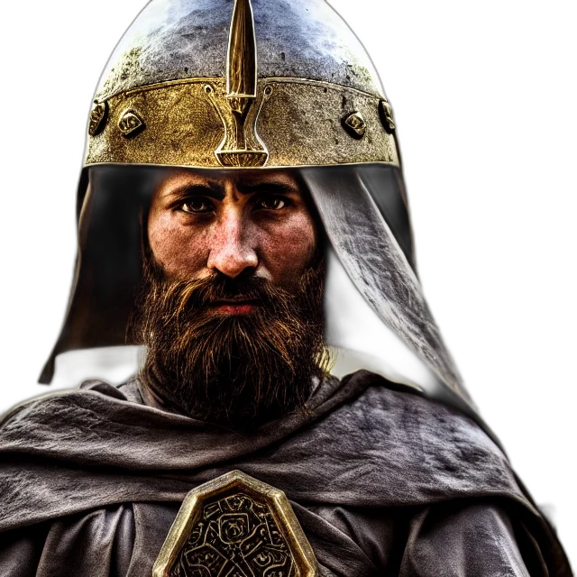sword, crown, face, staff transparent PNG cut-out