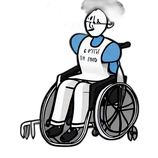 staff, umbrella, robot, dress transparent PNG cut-out