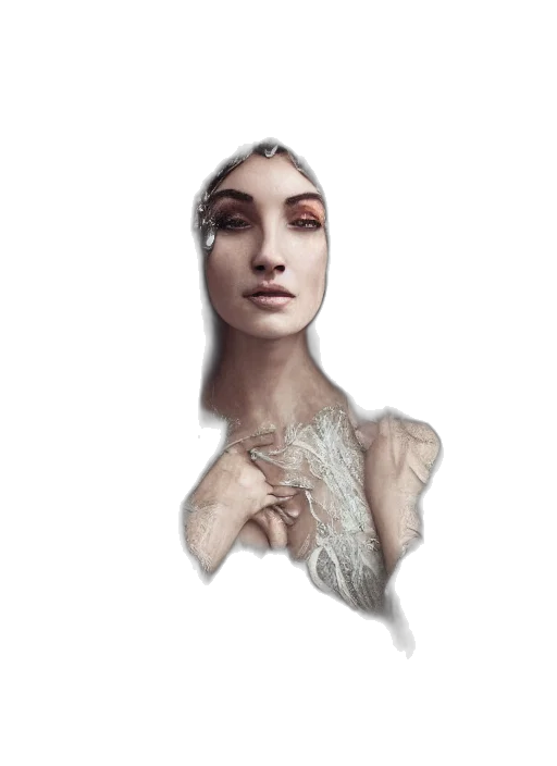 jewelry, face, mask, dress transparent PNG cut-out