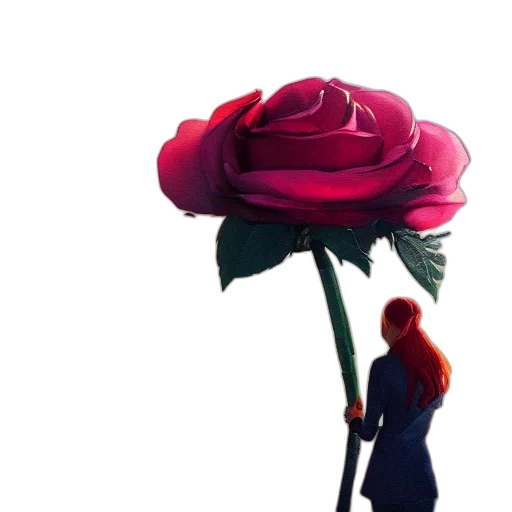 flower, umbrella, crown, weapon transparent PNG cut-out