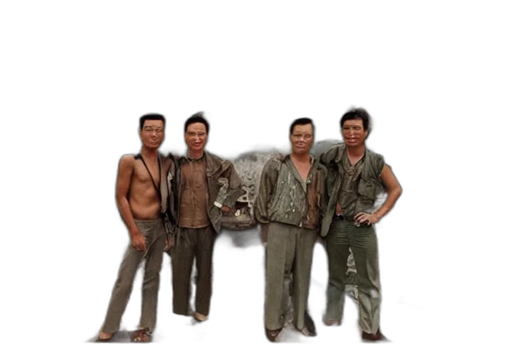 jacket, staff, 3d render, concept art transparent PNG cut-out