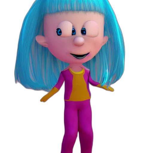 hair, robot, face, staff transparent PNG cut-out