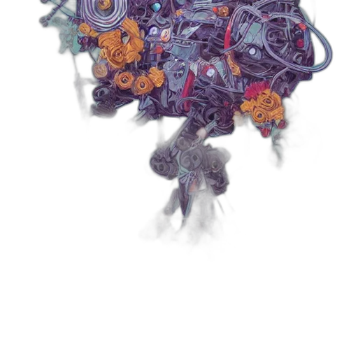 robot, crown, jewelry, weapon transparent PNG cut-out