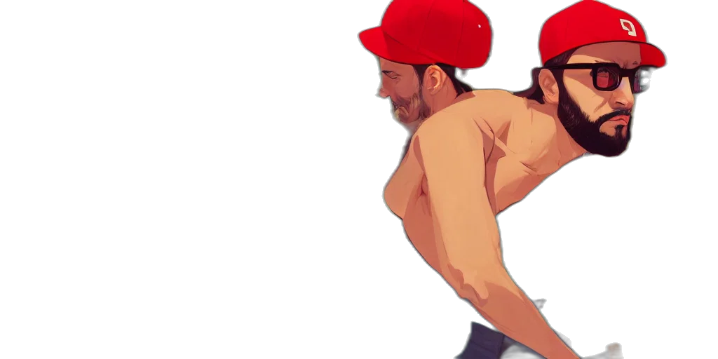 hat, jacket, watercolor, concept art transparent PNG cut-out