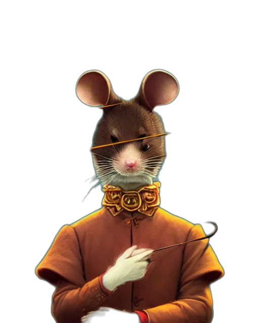 animal, mask, staff, hat transparent PNG cut-out