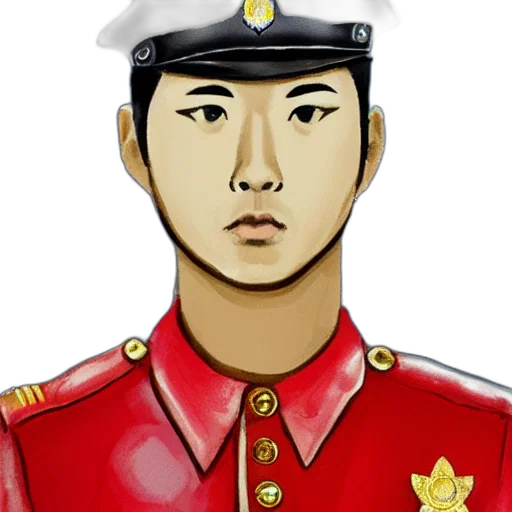 staff, face, mask, crown transparent PNG cut-out