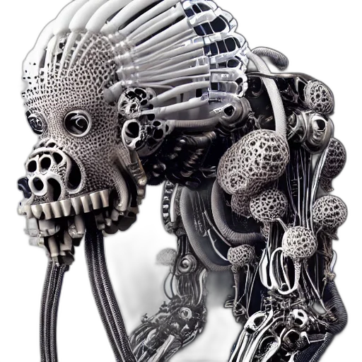 jewelry, robot, mask, creature transparent PNG cut-out