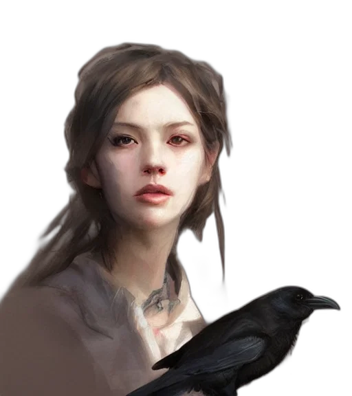 face, mask, dragon, staff transparent PNG cut-out