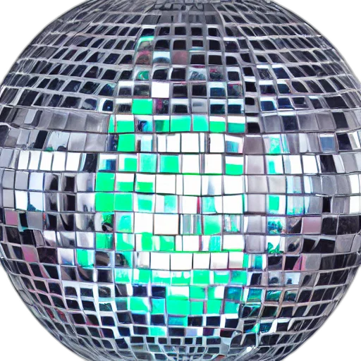 hat, robot, 3d render, disco transparent PNG cut-out