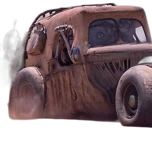 car, mask, robot, creature transparent PNG cut-out