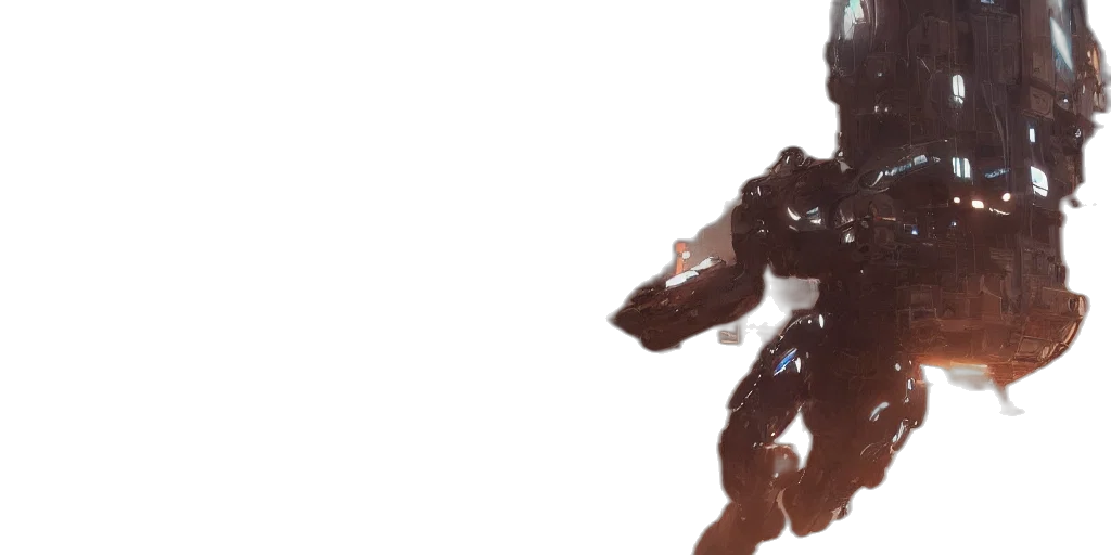 robot, weapon, creature, dragon transparent PNG cut-out