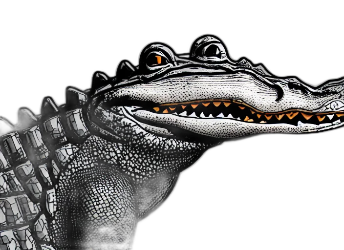 animal, dragon, creature, face transparent PNG cut-out