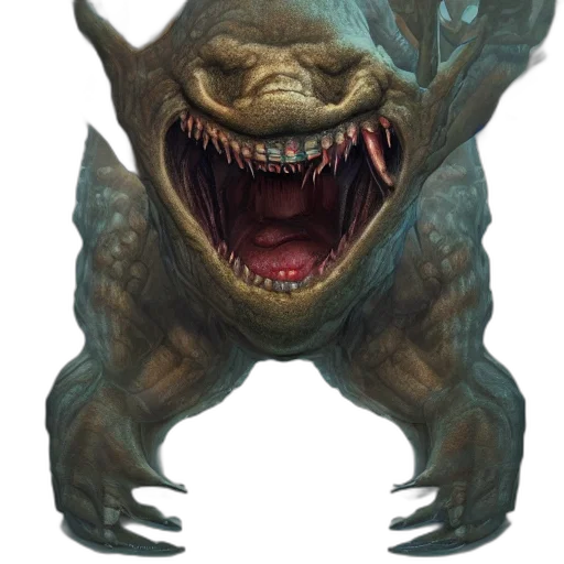creature, dragon, animal, face transparent PNG cut-out