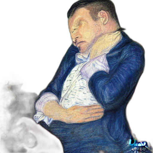 jacket, pencil sketch, photorealistic, watercolor transparent PNG cut-out
