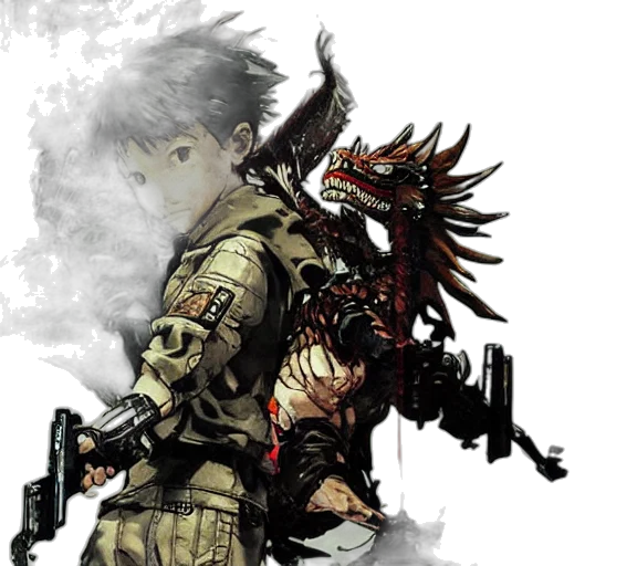 dragon, weapon, concept art, pixel art transparent PNG cut-out