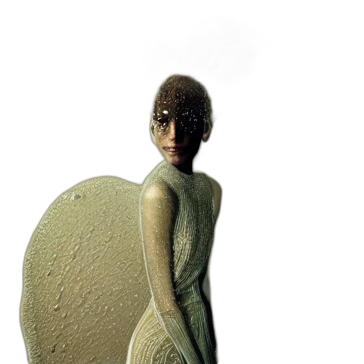 dress, mask, creature, jewelry transparent PNG cut-out