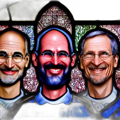 cartoon, stained, glass, window transparent PNG cut-out