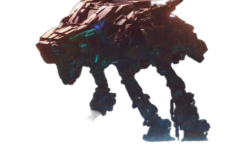 robot, creature, dragon, animal transparent PNG cut-out