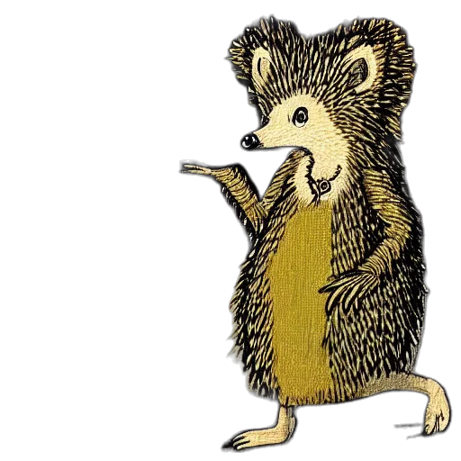 animal, creature, staff, jacket transparent PNG cut-out