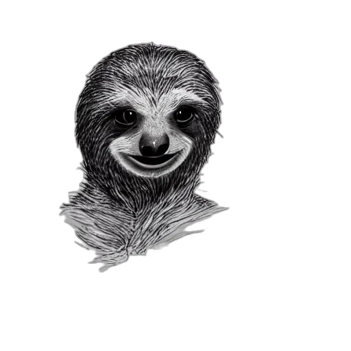 animal, creature, face, hair transparent PNG cut-out