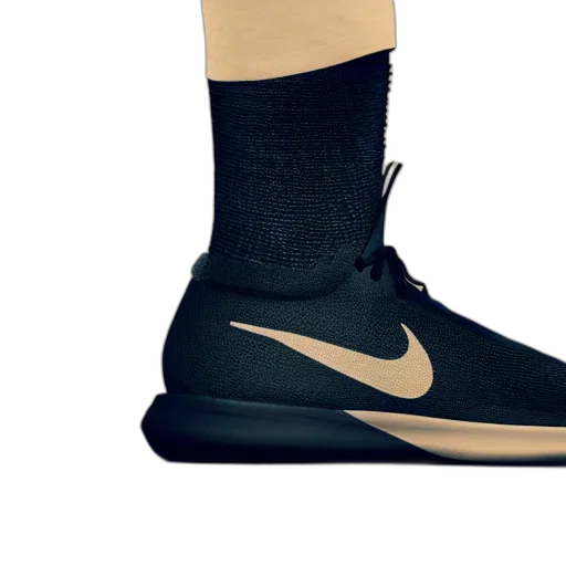 shoes, 3d render, cinematic, shot transparent PNG cut-out
