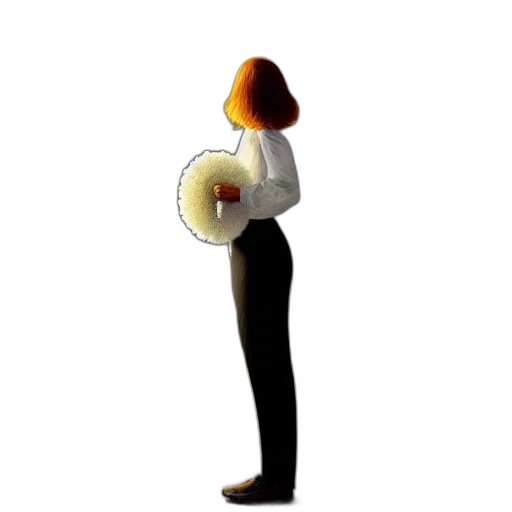staff, hat, weapon, jacket transparent PNG cut-out