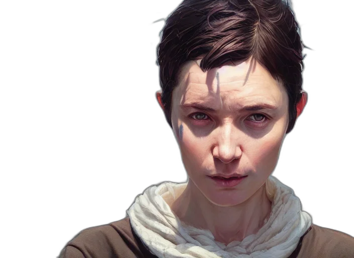 face, staff, photorealistic, concept art transparent PNG cut-out