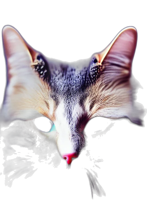 animal, face, creature, mask transparent PNG cut-out