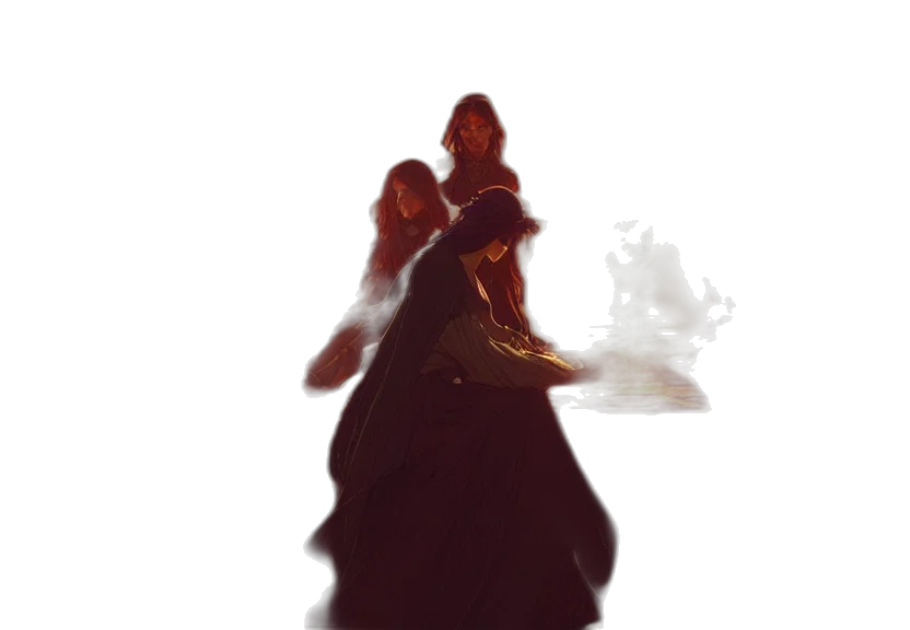 dress, crown, sword, dragon transparent PNG cut-out