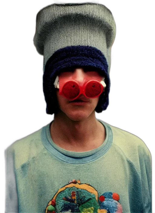 mask, hat, face, staff transparent PNG cut-out
