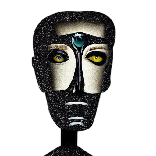 mask, face, robot, jewelry transparent PNG cut-out