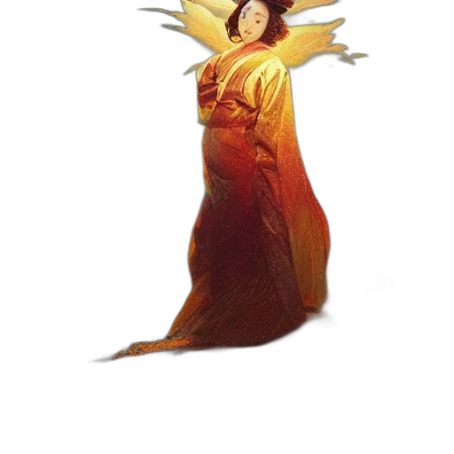 dress, staff, concept art, fantasy art transparent PNG cut-out