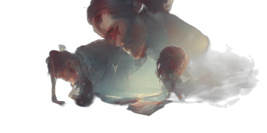 face, mask, crown, concept art transparent PNG cut-out