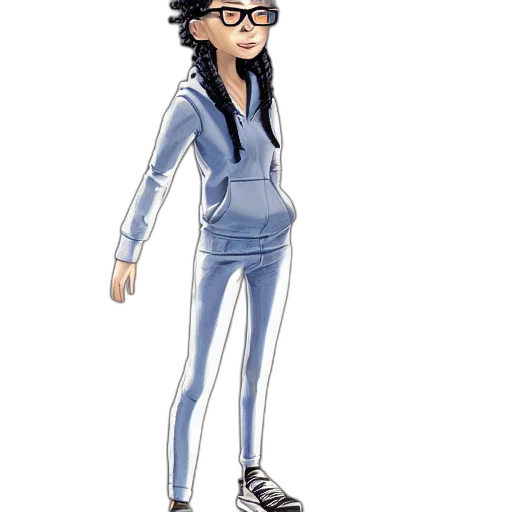 jacket, cartoon, concept art, comic book art transparent PNG cut-out