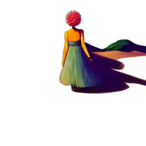 dress, crown, flower, umbrella transparent PNG cut-out