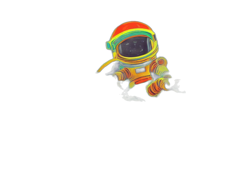 robot, creature, mask, staff transparent PNG cut-out